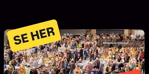 \ud83d\udecd\ufe0fLoppe- Kr\u00e6mmermarked i Viborg Stadionhaller den. 14.-15. Marts 2026\ud83d\udecd\ufe0f