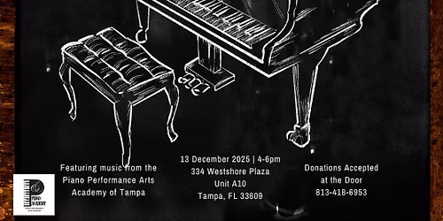 Expressions Holiday Open Piano Recital @The Dance Factory Tampa Bay!