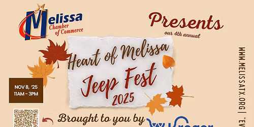 Heart of Melissa Jeep Fest by Kroger, Freedom Chrysler Dodge Jeep Ram, & Red River 4x4