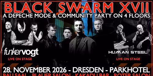 BLACK SWARM XVII - Live FUNKER VOGT