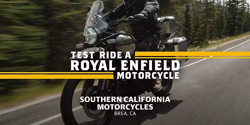 Test Ride a Royal Enfield Motorcycle | Brea, CA  