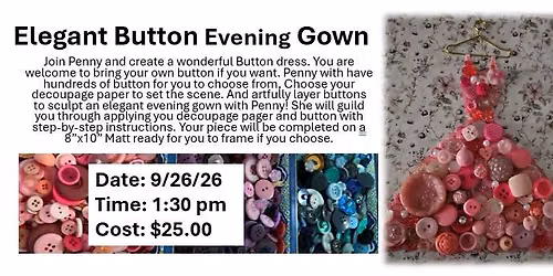Button Evening Gown