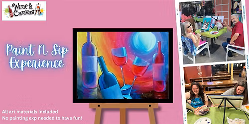 Fishers Canvas and Wine- Wine Under the Moonlight