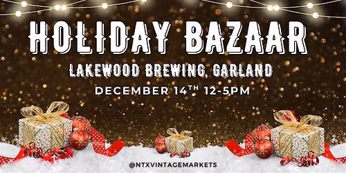 Garland Holiday Bazaar