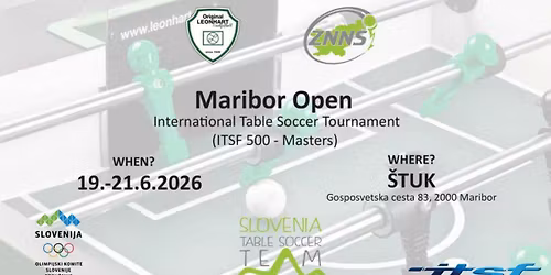 MARIBOR OPEN 2026 - ITSF 500 Masters