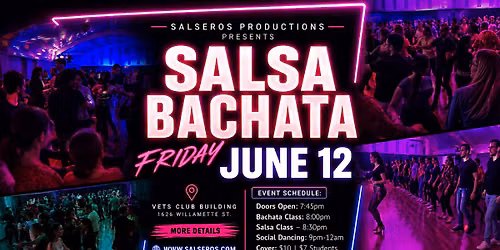 Salsa & Bachata Social Dance and Drop-in class