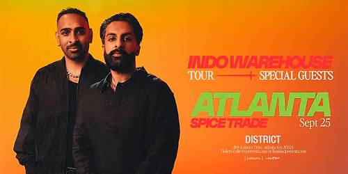 INDO WAREHOUSE | Friday September 25th 2026  | District Atlanta