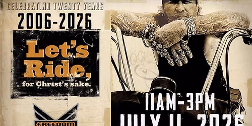 Celebrate Freedom - 20 Years of ridin' for Christ