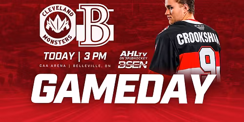 Parking Cleveland Monsters at Belleville Senators