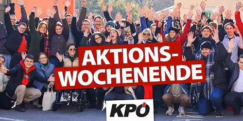 Aktionswochenende KP\u00d6 Graz