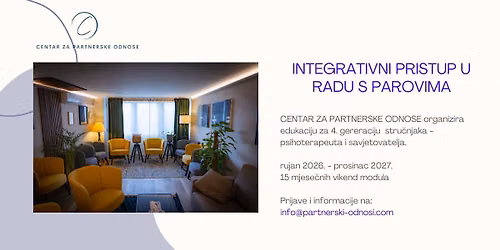 SPECIJALIZACIJA ZA RAD S PAROVIMA - INTEGRATIVNI PRISTUP