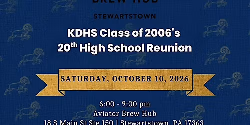 KDHS Class of 2006's 20th High School Reunion