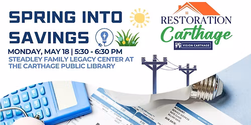 Restoration Carthage: Spring into Savings