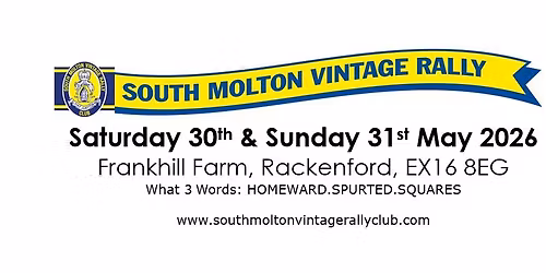 South Molton Vintage Rally 2026