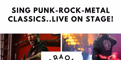 KARAOKE TILL DEATH - Live Band Karaoke Party