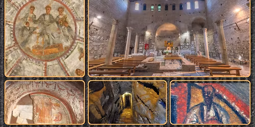 Visita guidata alle Catacombe di Domitilla e alla Basilica sotterranea dei Santi Nereo e Achilleo