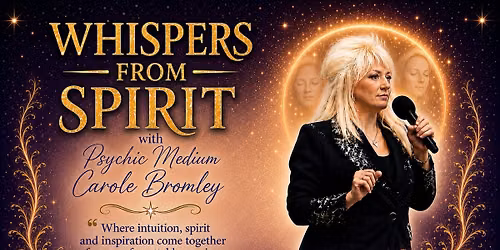 Whispers From Spirit Demonstrations & Psychic Night