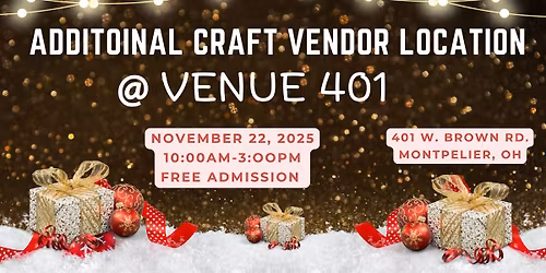 Olde Tyme Holiday Gathering Craft Fair - Second Location