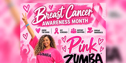 Breast Cancer Awareness Month Pink Zumba Class at Babcock rd