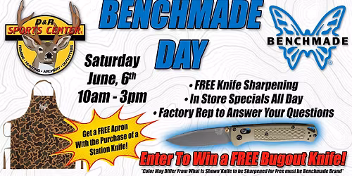 Benchmade Day at D&R Sports Center
