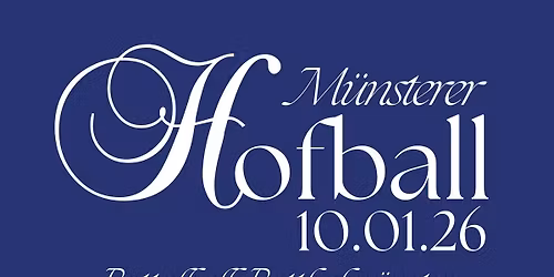 M\u00fcnsterer Hofball 2026