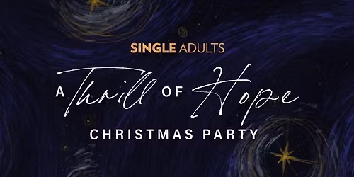 30+ Single Adults Christmas Party \ud83c\udf84