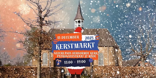 Kerstmarkt Nederlands Hervormde Kerk Made