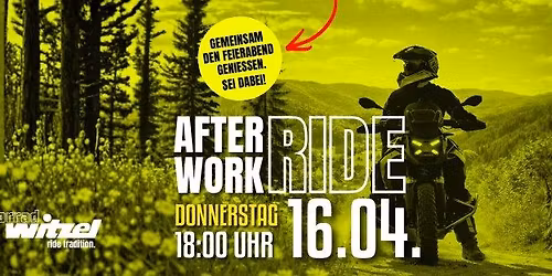 1. AFTER WORK RIDE