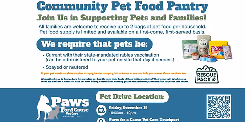 Pet Food Drive