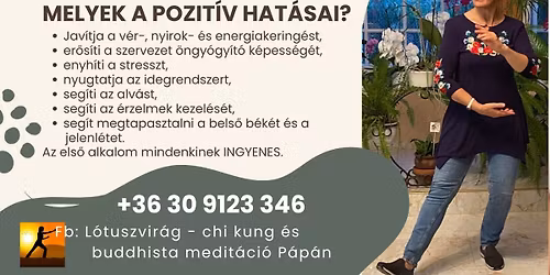 Kezd\u0151 chi kung \u00f3ra