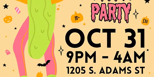 Halloween Costume Party at The Fuzzy Pineapple