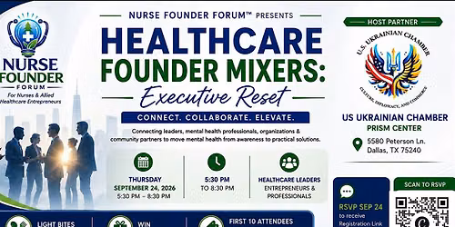 Healthcare Founder Mixers: Executive Reset