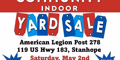 Community Indoor Yard Sale