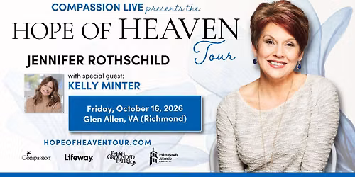 Hope of Heaven Tour with Jennifer Rothschild, Glen Allen, VA