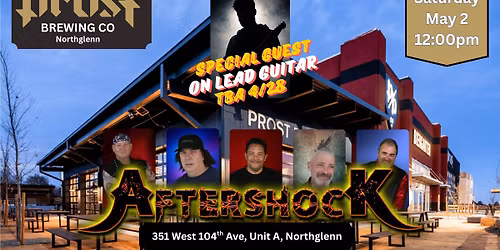 Aftershock Debut at Prost Northglenn