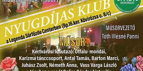 NYUGD\u00cdJAS KLUBTAL\u00c1LKOZ\u00d3 ZEN\u00c9S T\u00c1NCOS M\u0170SOR EST