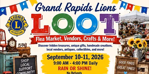 Grand Rapids Lions Loot!