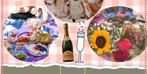 Picnic & flowers in the park 