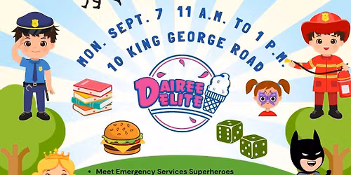 Superhero Day Fundraiser BBQ in support of Kids Can Fly