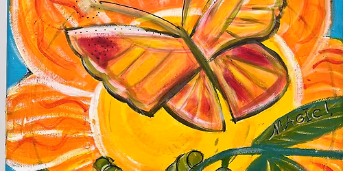 Embracing the Magic of Darkness: Intuitive Painting A 4-Part Elemental Series 