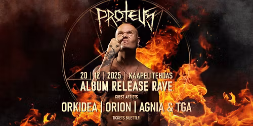 Proteus - Album Release Rave 20.12.2025