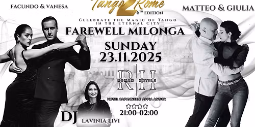Tango To Rome - Farewell Milonga 