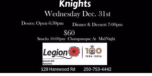 New Years 2026 with Hollywood Knights