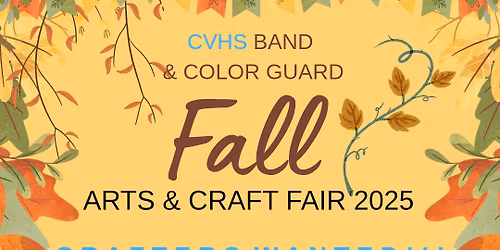CVHS Band & Color Guard Boosters Fall Craft Fair
