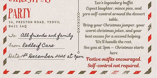 Redleif Care Christmas Party!