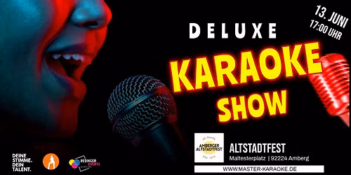 KARAOKE DELUXE | ALTSTADTFEST AMBERG