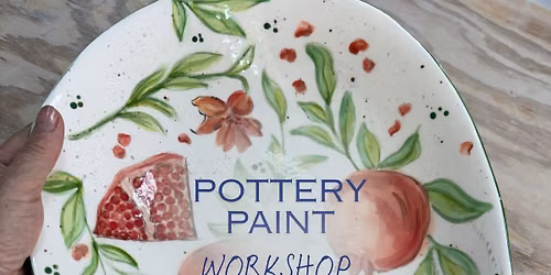 Paint Your Own Artisan Salad Bowl Workshop | 24 September | Kit & Caboodle