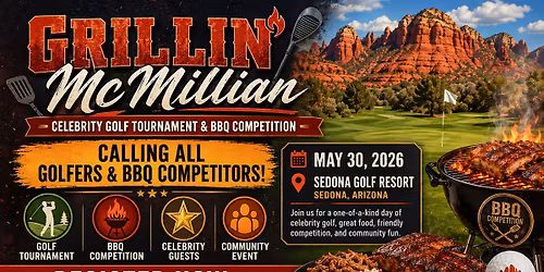 Grillin' McMillian Celebrity Golf Tournament & BBQ Competition