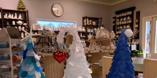 Sea Glass Trees\/Gnomes