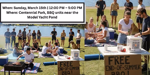 Free End-of-Summer BBQ Picnic at Centennial Park